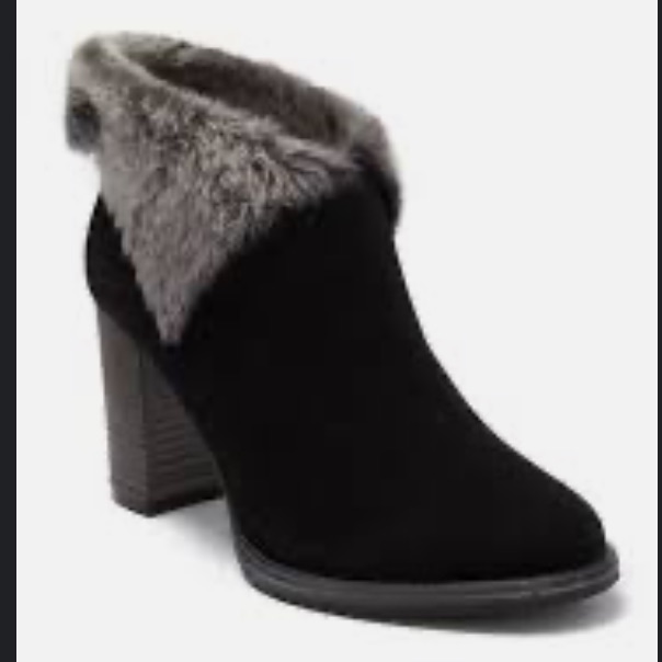 Ross Snow Angelina Anthracite Shearlinglinedbootie